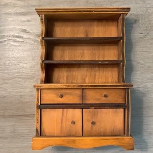 Rare 
1970s Doll House Dining Hutch